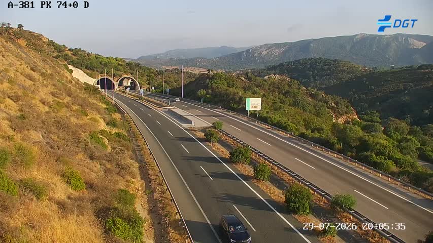 Cámara interior Cádiz Km 74,0 (A-381)