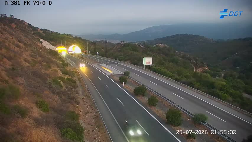 Cámara interior Cádiz Km 74,0 (A-381)