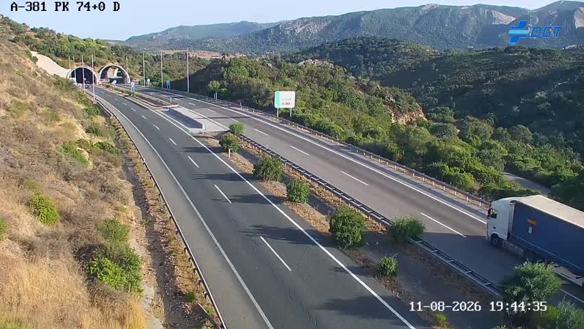 Cámara interior Cádiz Km 74,0 (A-381)