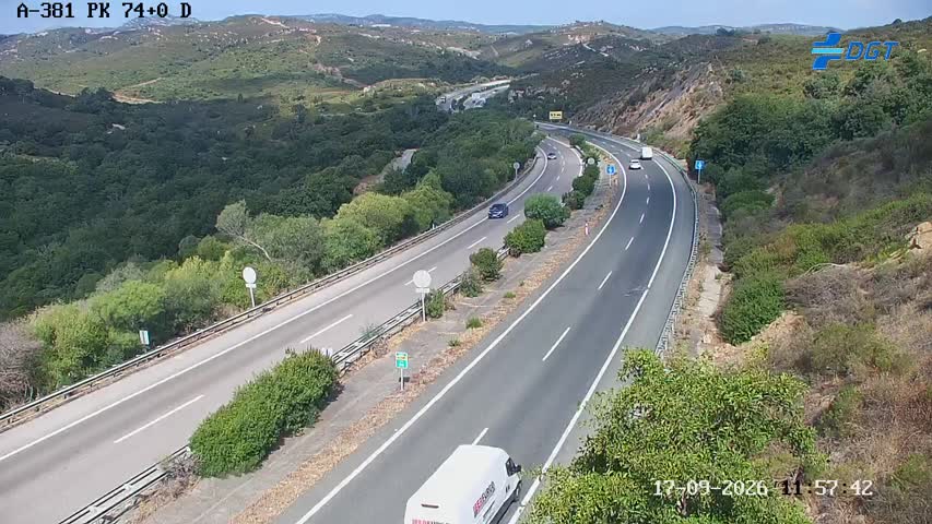 Cámara interior Cádiz Km 74,0 (A-381)