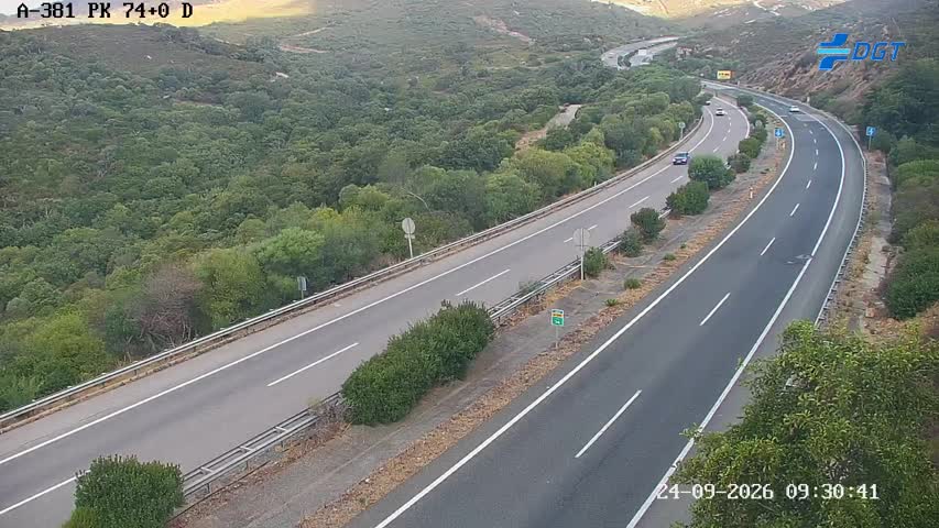 Cámara interior Cádiz Km 74,0 (A-381)