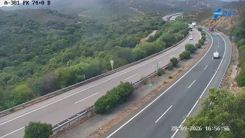 Cámara interior Cádiz Km 74,0 (A-381)