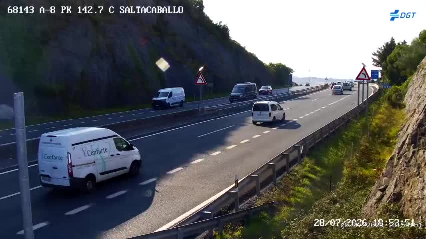 Cámara A-8 Cantabria Km 142,7