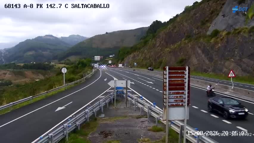 Cámara A-8 Cantabria Km 142,7