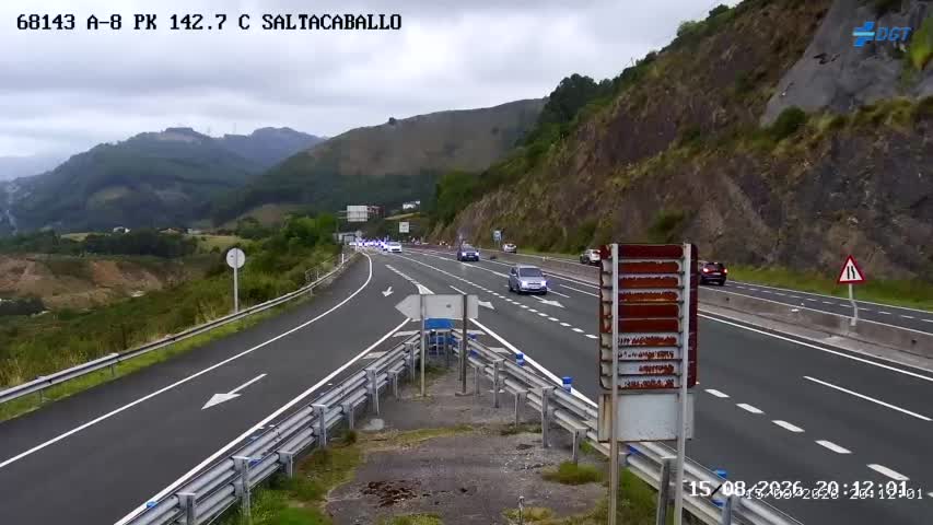 Cámara A-8 Cantabria Km 142,7