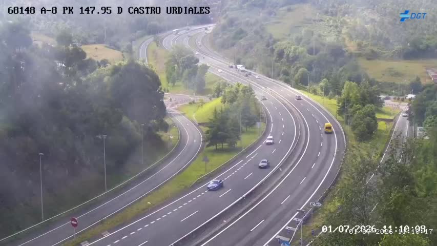 Cámara A-8 Cantabria Km 147,95