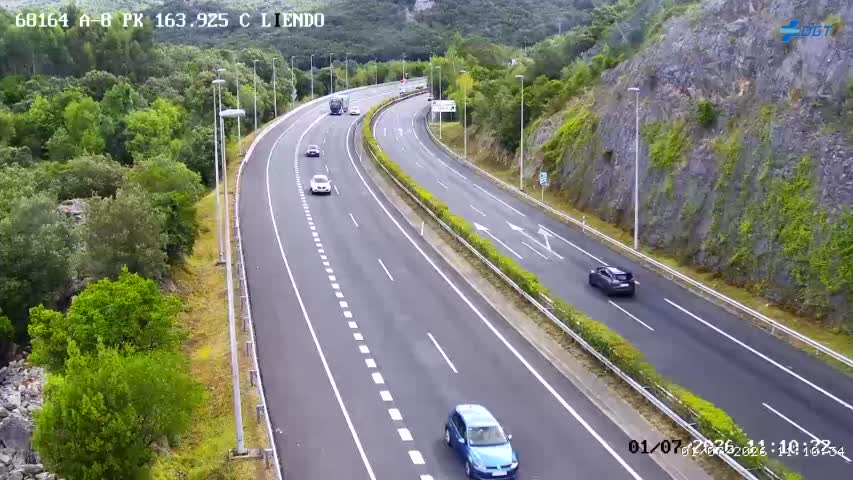 Cámara A-8 Cantabria Km 163,925
