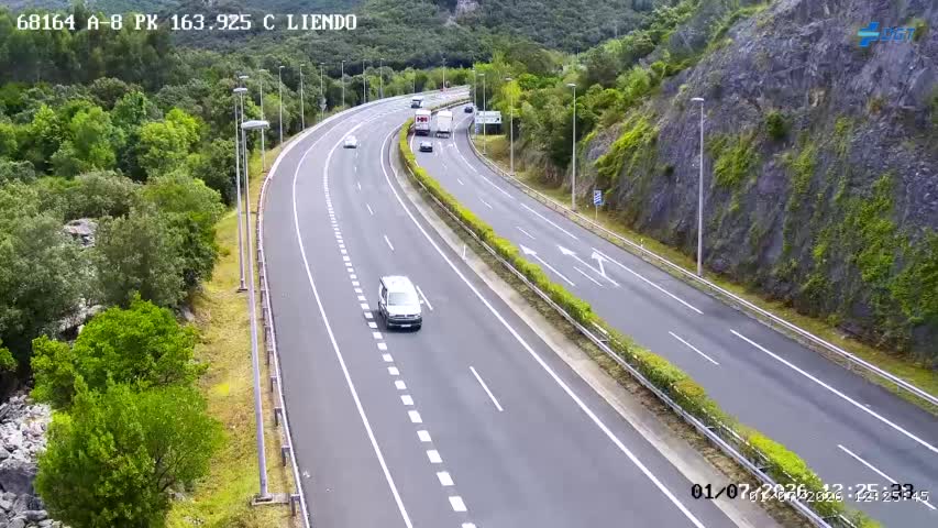 Cámara A-8 Cantabria Km 163,925