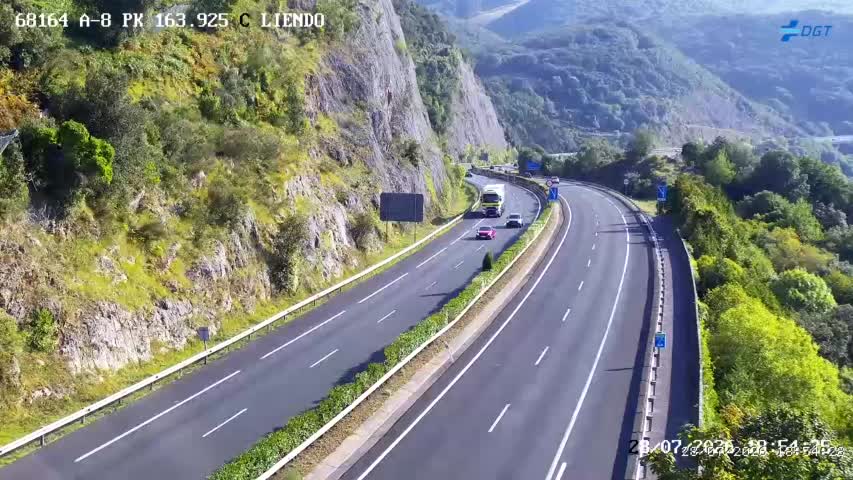 Cámara A-8 Cantabria Km 163,925