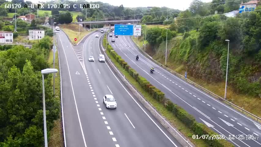 Cámara A-8 Cantabria Km 170,075