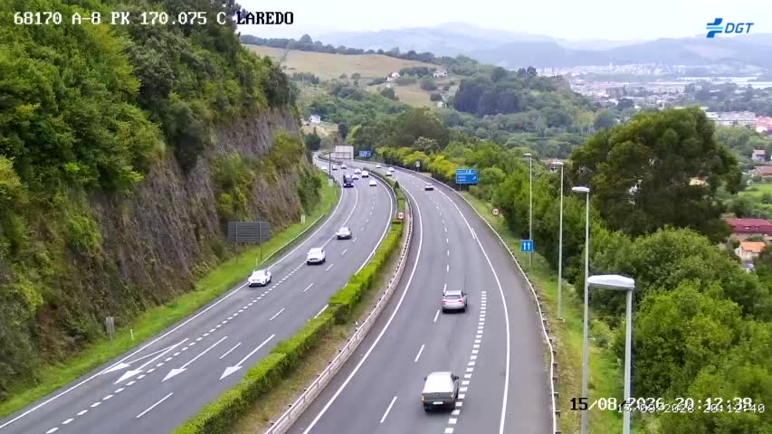 Cámara A-8 Cantabria Km 170,075