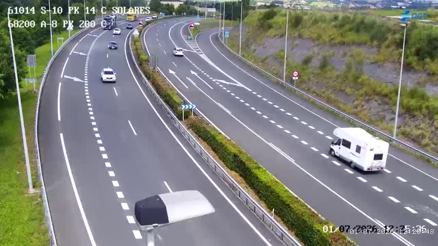 Cámara A-8 Cantabria Km 200,0