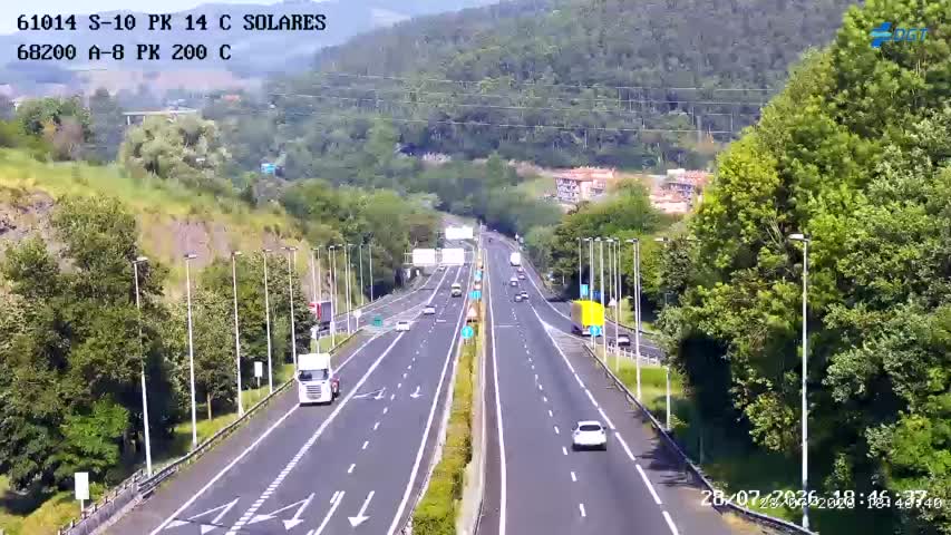 Cámara A-8 Cantabria Km 200,0