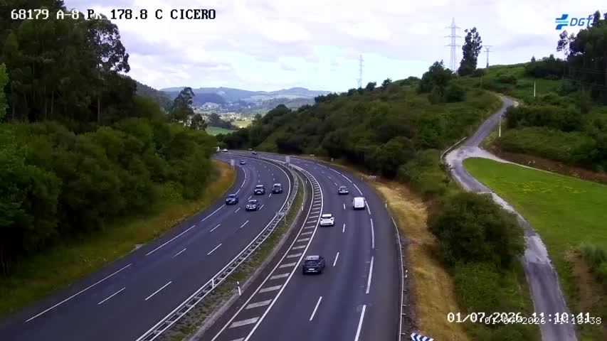 Cámara A-8 Cantabria Km 178,8