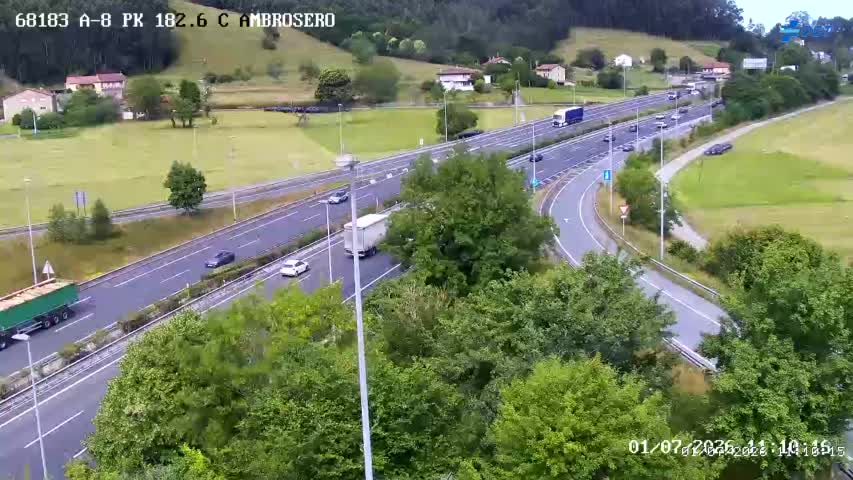 Cámara A-8 Cantabria Km 182,6