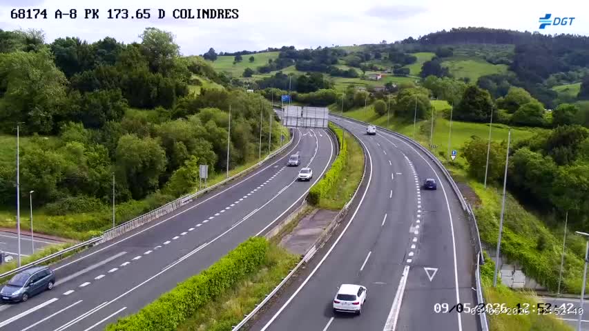 Cámara DGT A-8 PK 173.65 — A-8 km 173.65 → EUSKADI