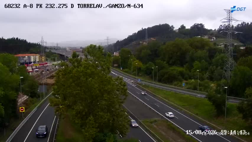 Cámara A-8 Cantabria Km 232,275