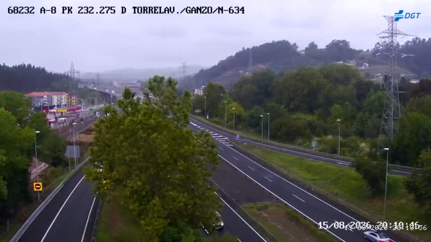 Cámara A-8 Cantabria Km 232,275