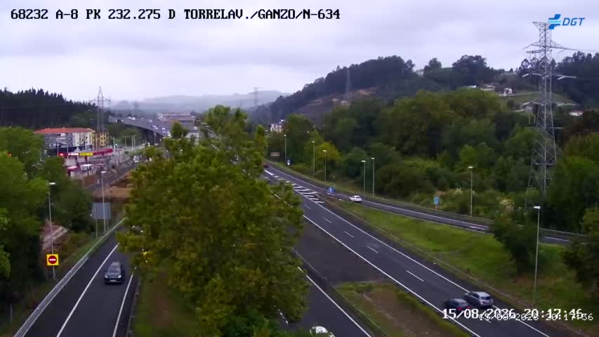 Cámara A-8 Cantabria Km 232,275