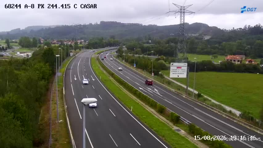 Cámara A-8 Cantabria Km 244,415