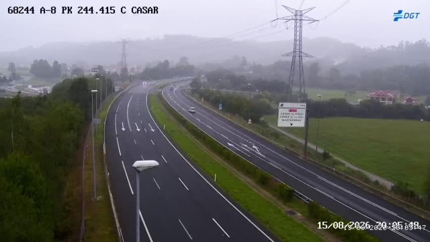 Cámara A-8 Cantabria Km 244,415