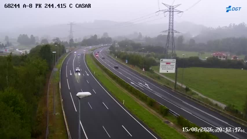 Cámara A-8 Cantabria Km 244,415