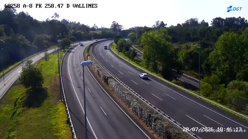 Cámara A-8 Cantabria Km 258,47