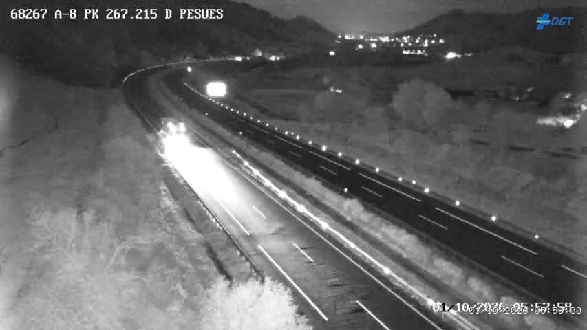 Cámara A-8 Cantabria Km 267,215