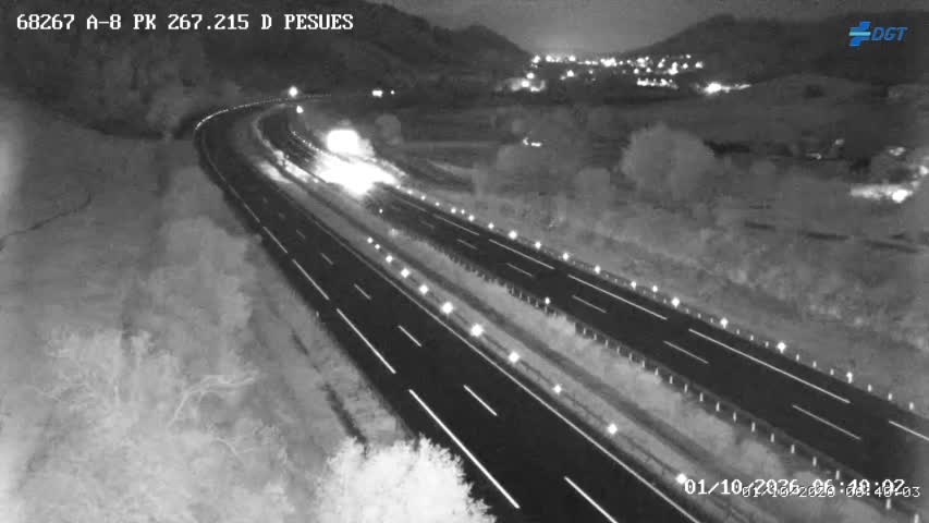 Cámara A-8 Cantabria Km 267,215
