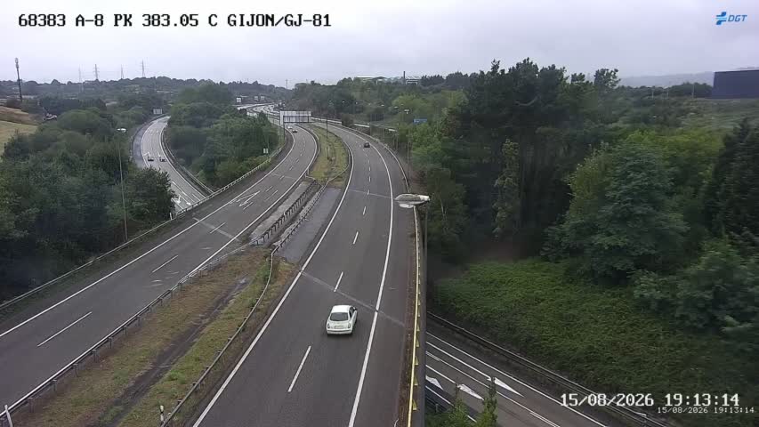 Cámara A-8 Asturias Km 383,05