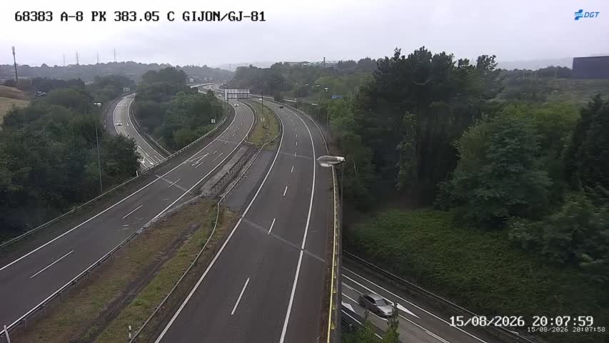 Cámara A-8 Asturias Km 383,05