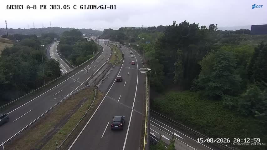 Cámara A-8 Asturias Km 383,05