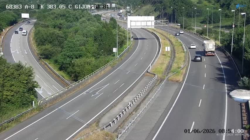 Asturias — A-8 km 383