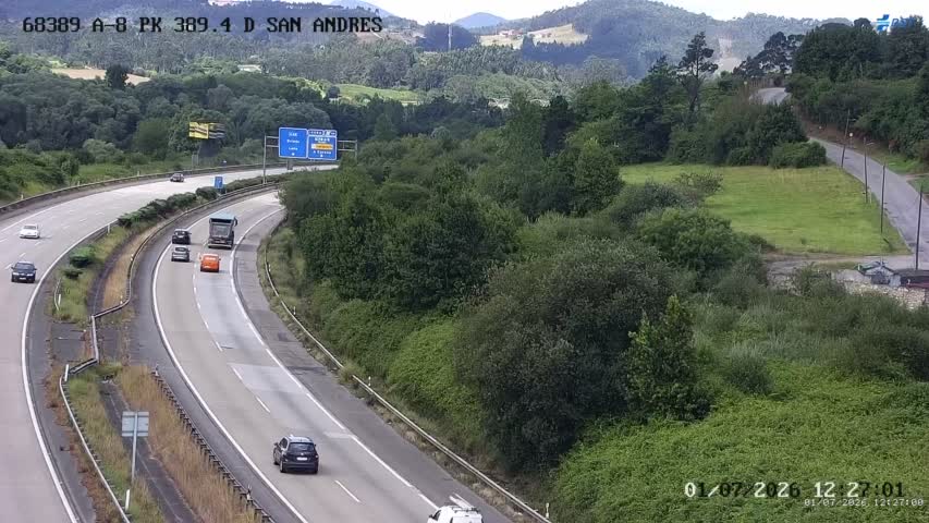 Cámara A-8 Asturias Km 389,4