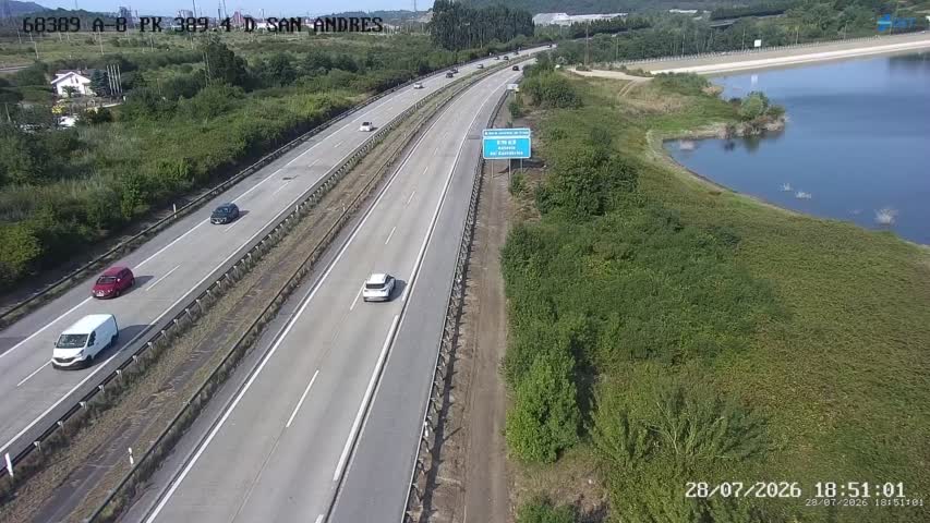 Cámara A-8 Asturias Km 389,4