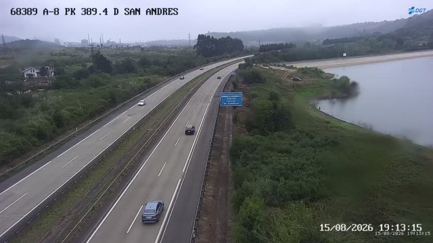 Cámara A-8 Asturias Km 389,4