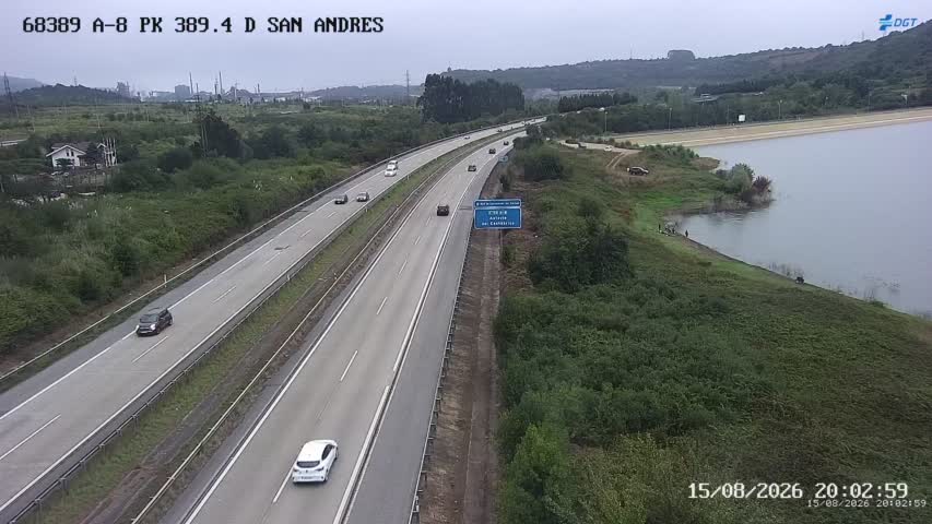 Cámara A-8 Asturias Km 389,4