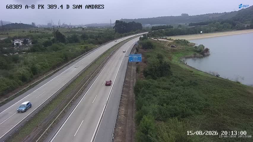 Cámara A-8 Asturias Km 389,4
