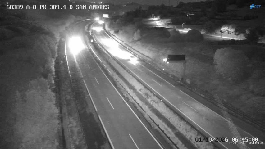 Cámara A-8 Asturias Km 389,4
