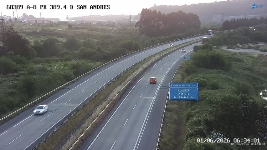 Asturias — A-8 km 389