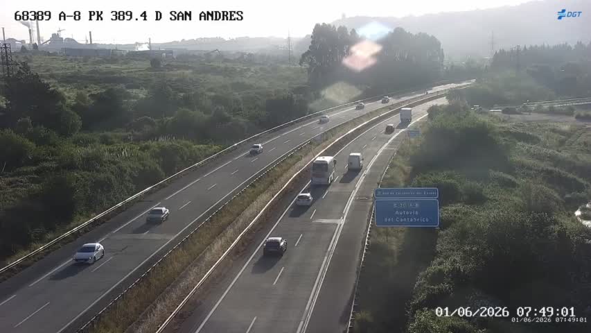 Asturias — A-8 km 389