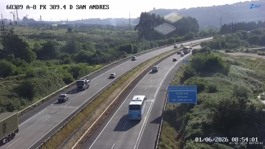 Asturias — A-8 km 389