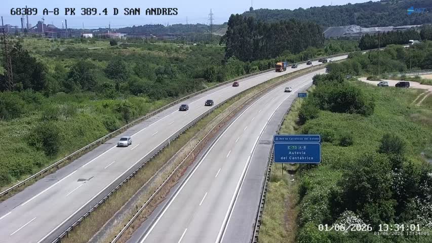 Asturias — A-8 km 389
