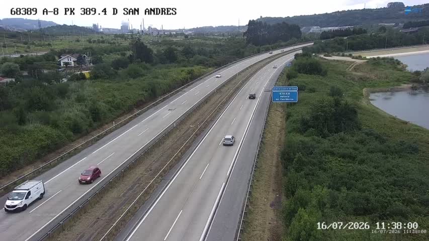 Asturias — A-8 km 389