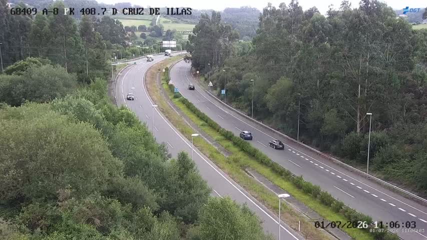 Cámara A-8 Asturias Km 408,7