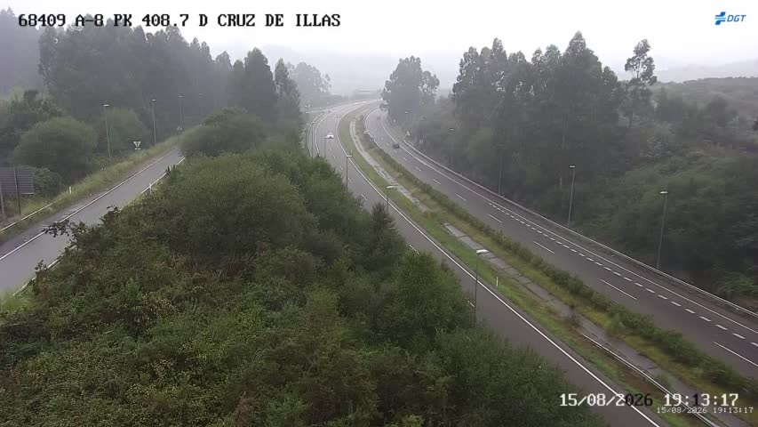 Cámara A-8 Asturias Km 408,7