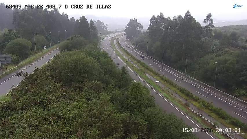 Cámara A-8 Asturias Km 408,7
