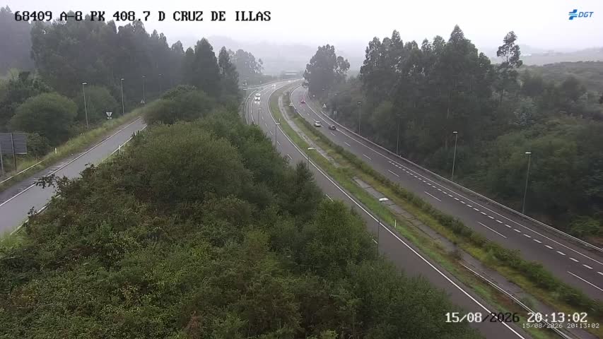 Cámara A-8 Asturias Km 408,7