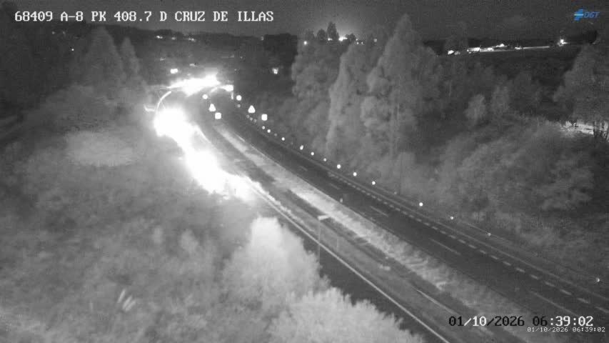 Cámara A-8 Asturias Km 408,7