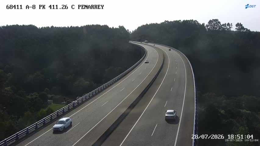 Cámara A-8 Asturias Km 411,26